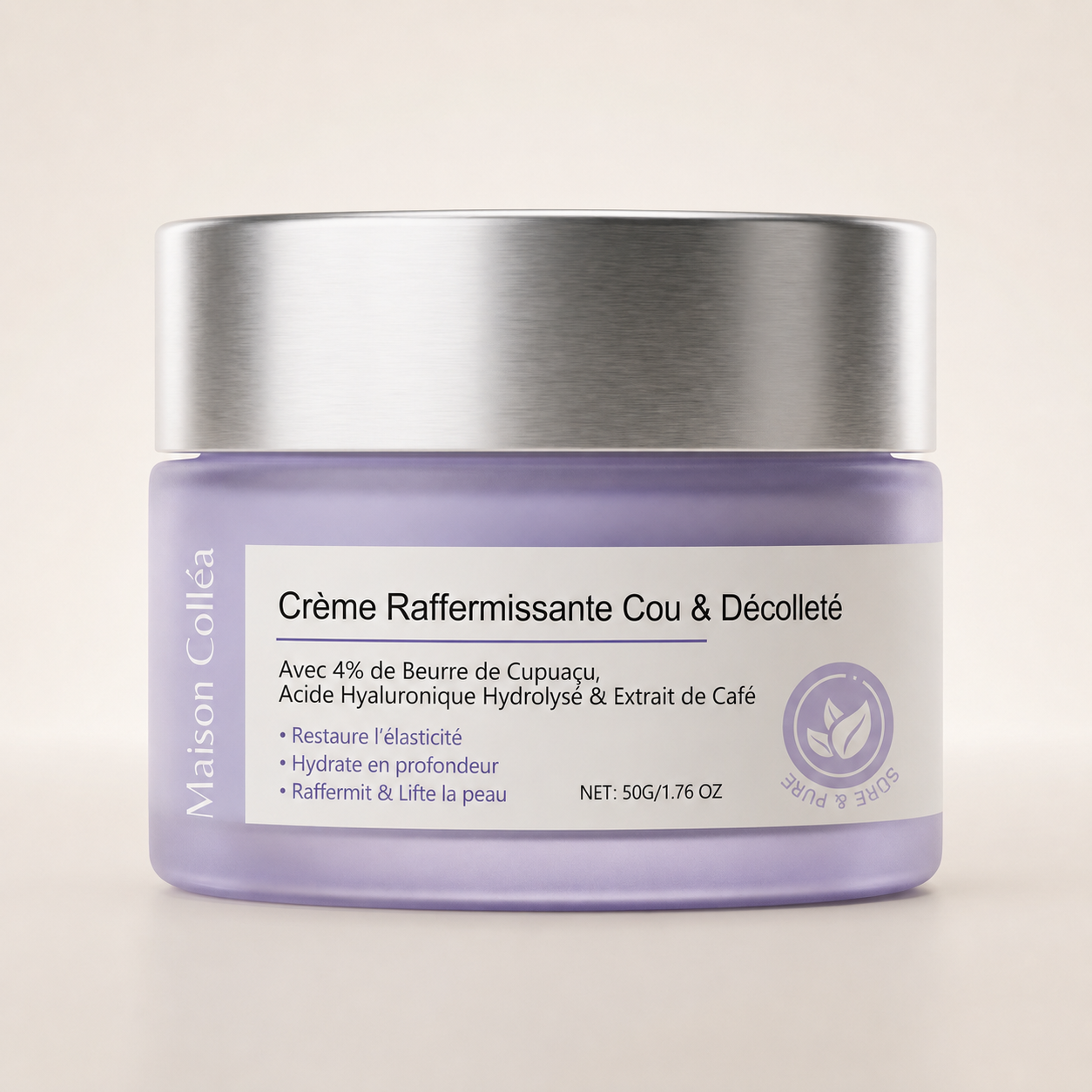 Crème Raffermissante Maison Colléa pour le cou
